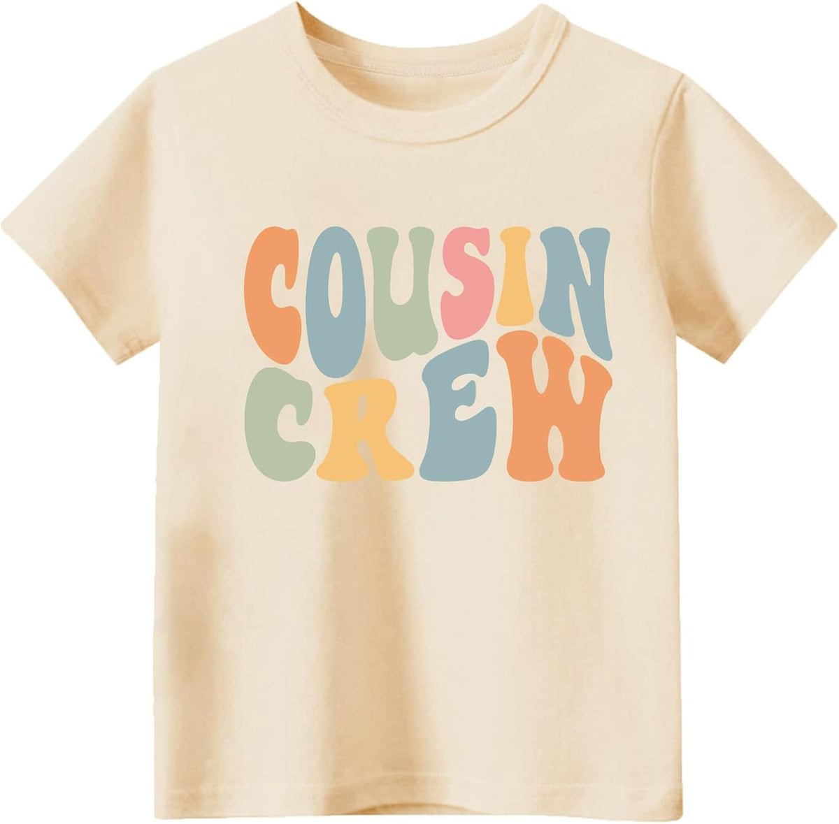 Cousin Crew Shirt for Toddler Boys Girls Cousin Matching Outfits T-Shirt Summer Beach Vacation Tees 2-7Years