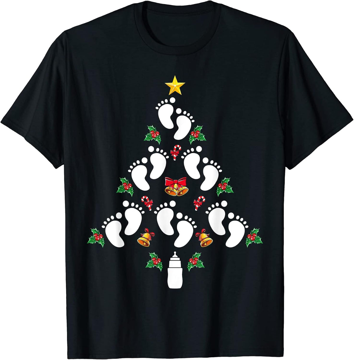 Funny Pregnancy Christmas Shirts for Women