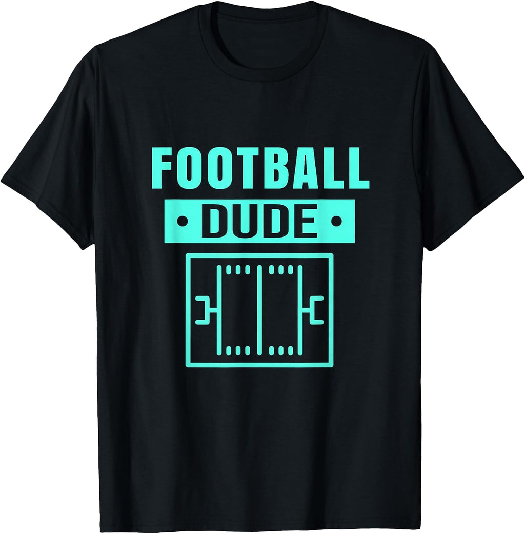 Football Dude Merchandise for Boys Football Shirt Dude T-Shirt