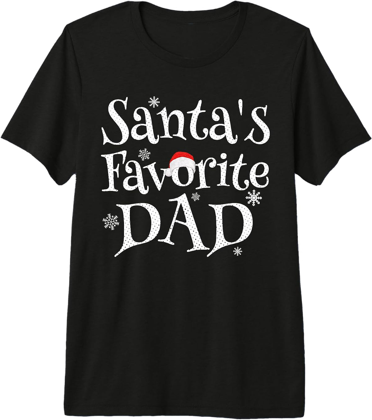 Dad - Christmas Funny Holiday Men Women Premium Tri-Blend T-Shirt