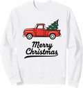 Christmas Truck Christmas Tree Merry Christmas Sweatshirt