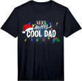 Mens Matching Very Merry Cool Dad Christmas Performance T-Shirt