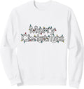 Merry Christmas Festive Holiday Lights Winter Season Cheer Sweatshirt