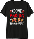 Baking Crew Funny Christmas Cookie Baking Team Captain Xmas Premium Tri-Blend T-Shirt