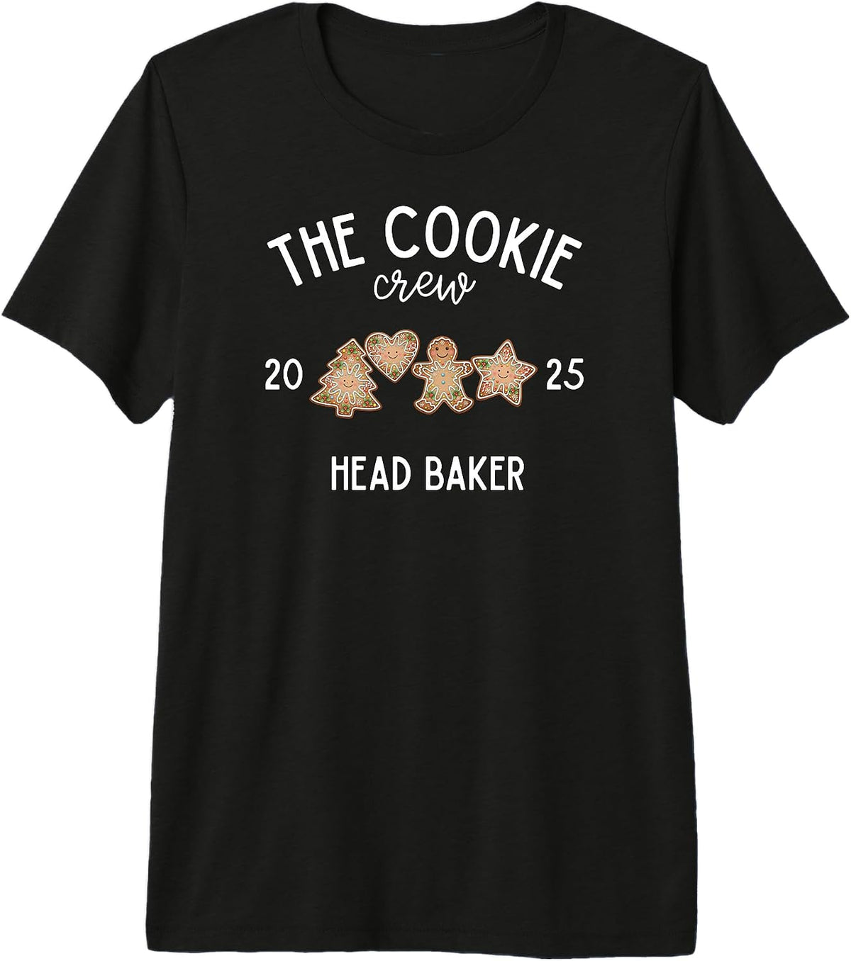 Christmas Cookie Baking Crew Christmas 2025 Head Baker Premium Tri-Blend T-Shirt