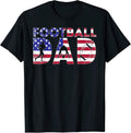 Vintage Football Flag Apparel for Lineman USA Flag