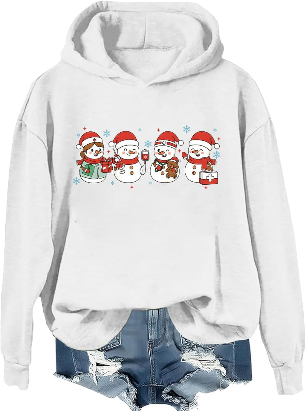 Snowman Sweatshirt Christmas Snowman Shirts For Women Man Merry Christmas Holiday Season Shirt