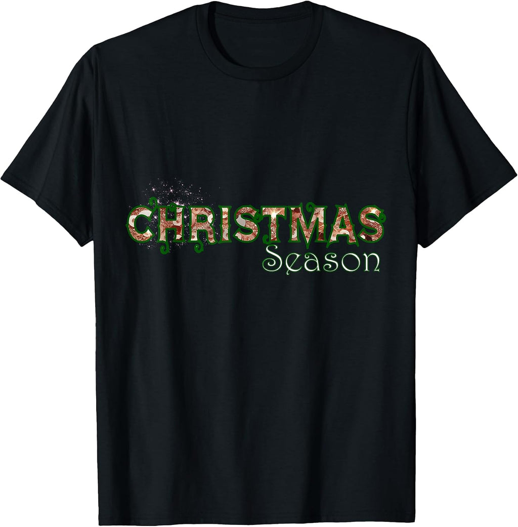 Christmas Season Happy New Year Eve Party Family 2025 T-Shirt