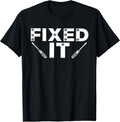 Broke It Fixed It Matching Dad and Son Matching Father's Day T-Shirt