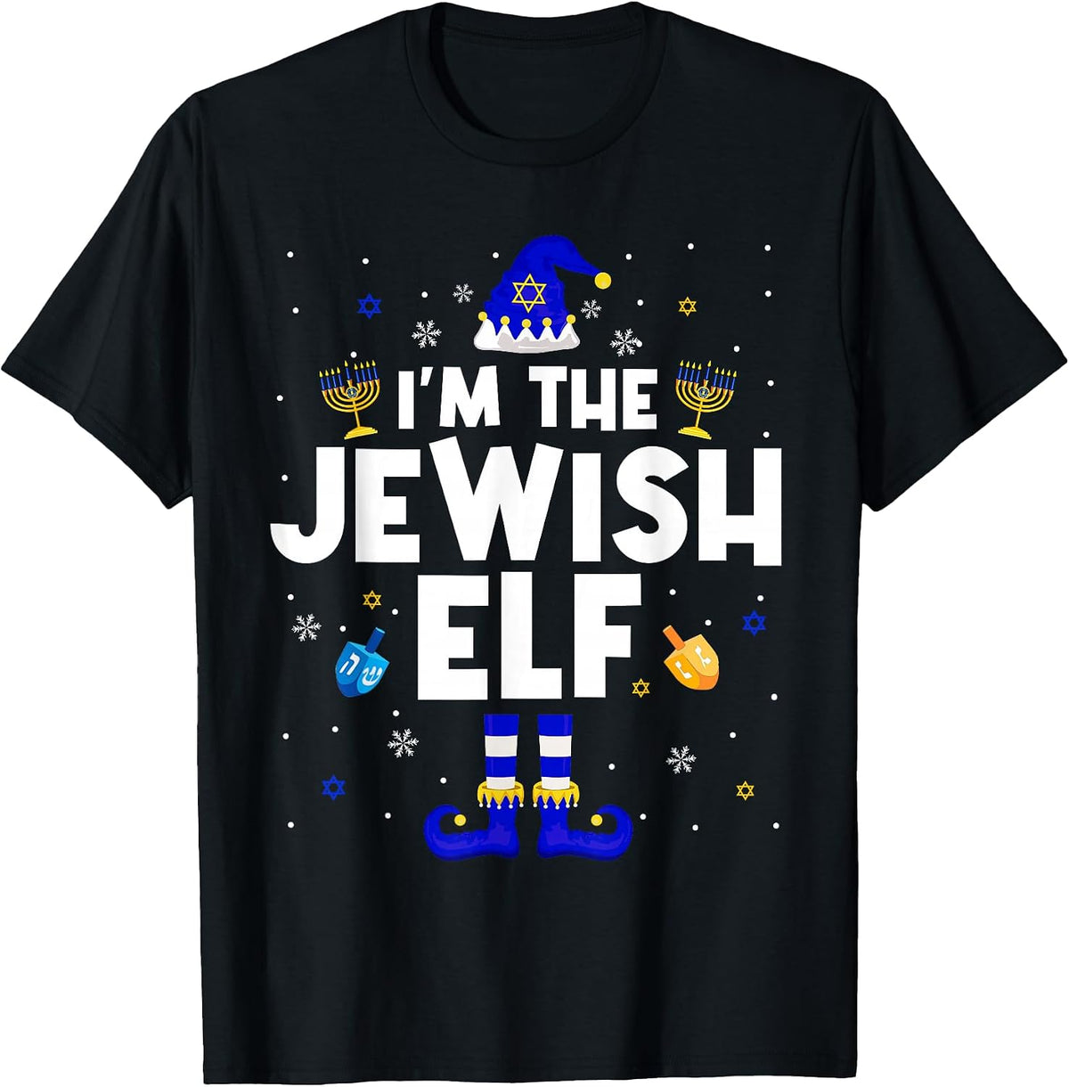 I'm The Jewish Elf Hanukkah Chanukah Christmas Elf