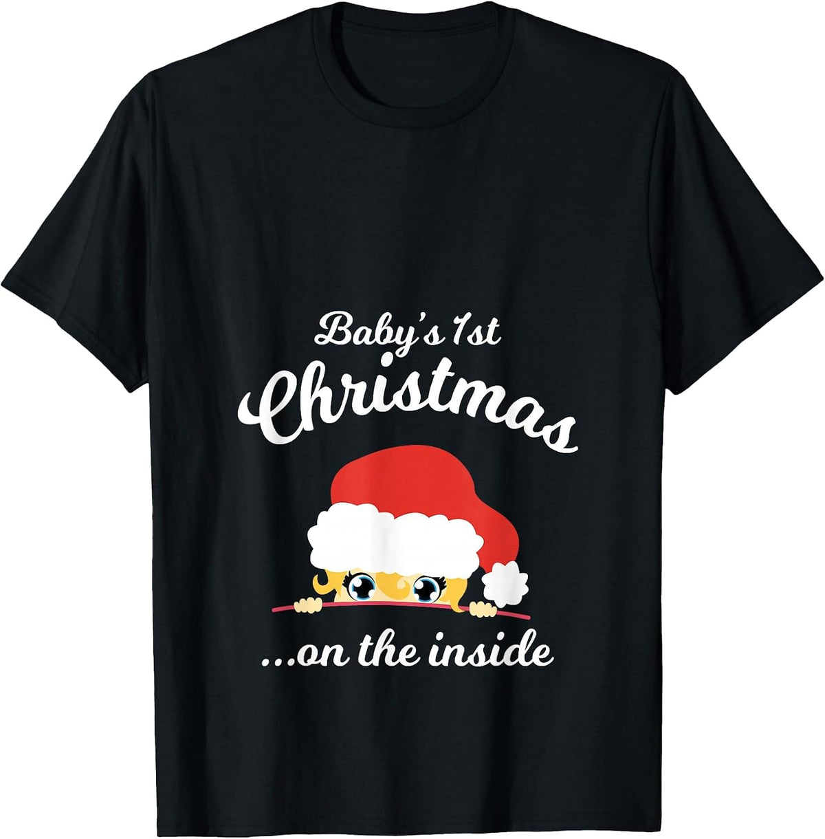 Christmas Pregnancy Shirt Baby Bump Apparel Gift