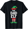 The Dad Elf - Christmas Holiday Father Xmas T-Shirt
