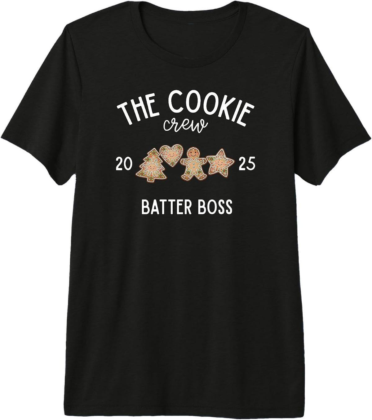 Christmas Cookie Baking Crew Christmas 2025 Batter Boss Premium Tri-Blend T-Shirt