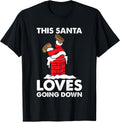 Funny Santa Chimney Joke Christmas Xmas Family Adults Men T-Shirt