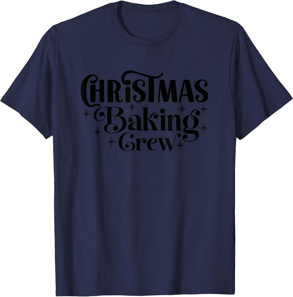 Christmas Baking Crew Holiday Spirit T-Shirt