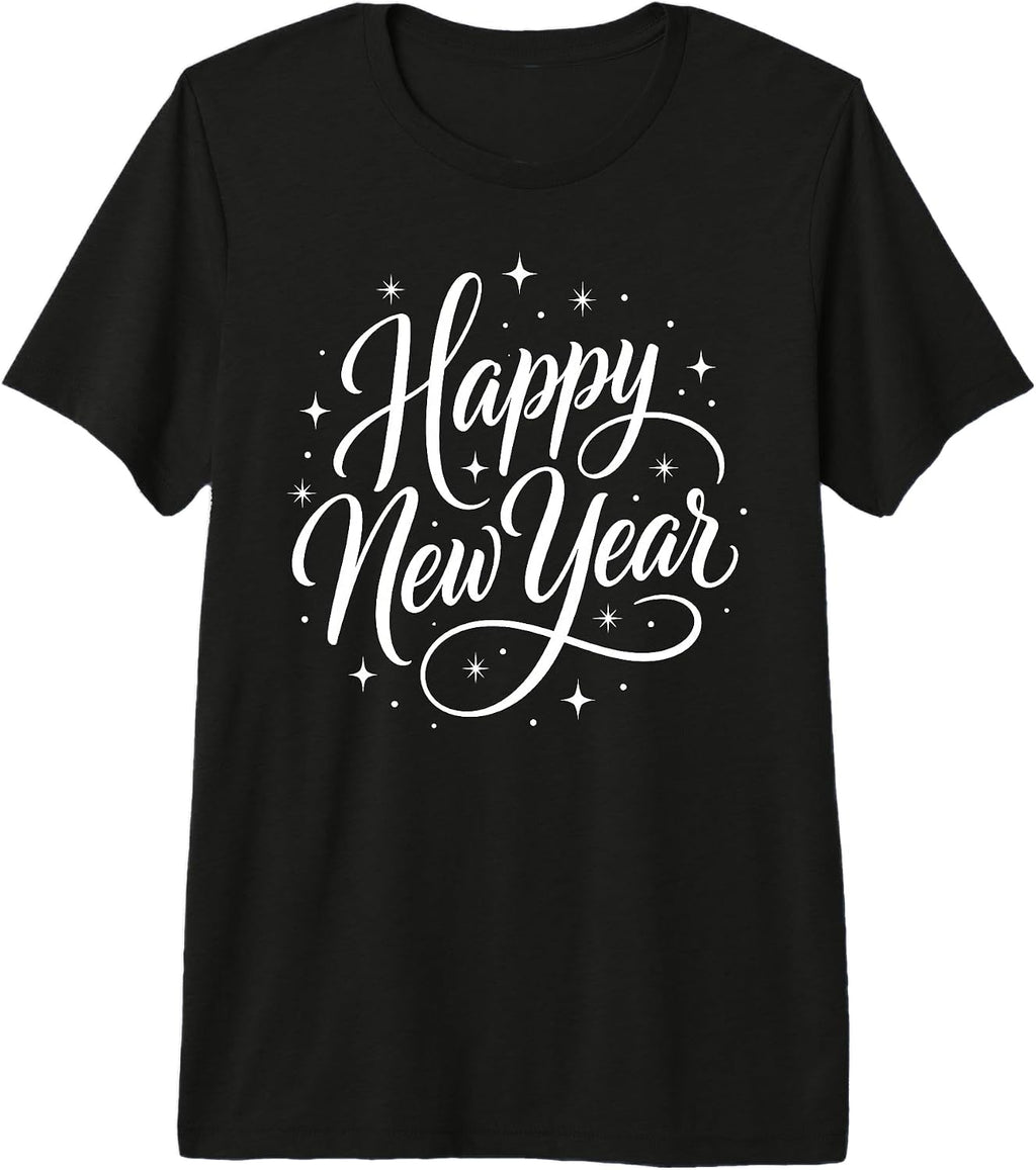 Happy New Year Celebration Party New Year’s Eve Pajama 2027 Premium Tri-Blend T-Shirt