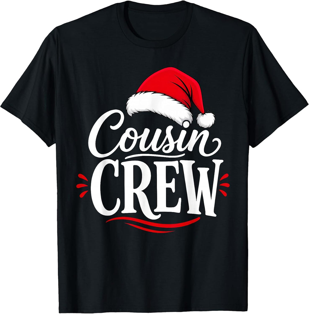 Christmas Cousin Crew Xmas Festive Pajamas T-Shirt