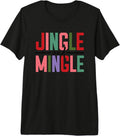 Jingle Mingle Festive Christmas Spirit Premium Tri-Blend T-Shirt
