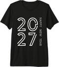 Happy New Year 2027 Celebration Eve Party Men Women Kids Premium Tri-Blend T-Shirt