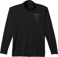 Snowflake with Iceland Coordinates Performance Quarter-Zip Top