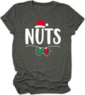 Christmas Shirts for Couples Funny Matching Couples Christmas Shirts Merry Xmas Holiday Short Sleeve Tshirts Tees
