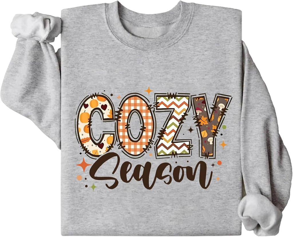 Cozy Season Sweatshirt, Cozy Season Shirt Fall Sweatshirts
