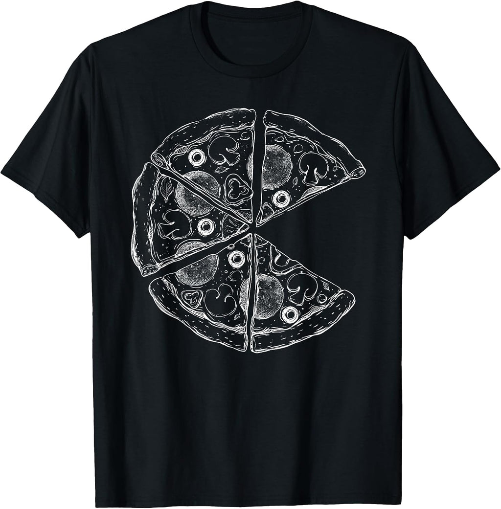Dad & Baby Pizza 1st Father's Day Dad and Son Girl Matching T-Shirt