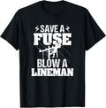 Lineman T Shirt Humor Gifts