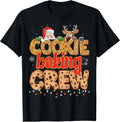 Christmas Cookie Crew Baking Pajamas Baking Family Funny T-Shirt