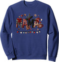 Mama Holiday Cheer Lights And Cocoa Design Sweatshirt