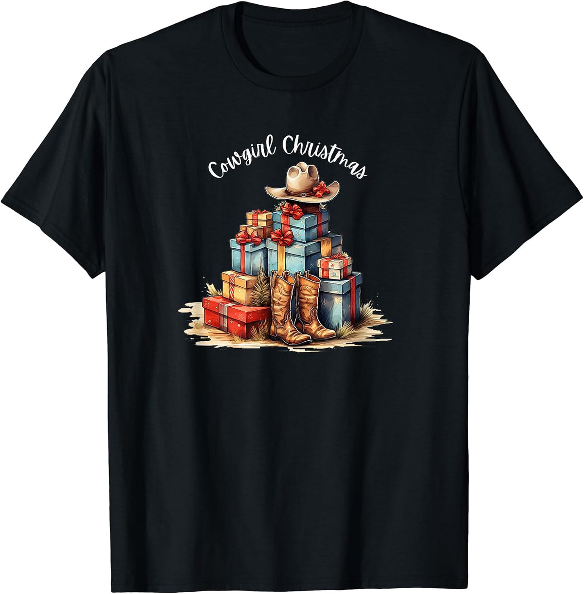 CHRISTMAS XMAS FUN WESTERN WINTER SEASON DESIGN