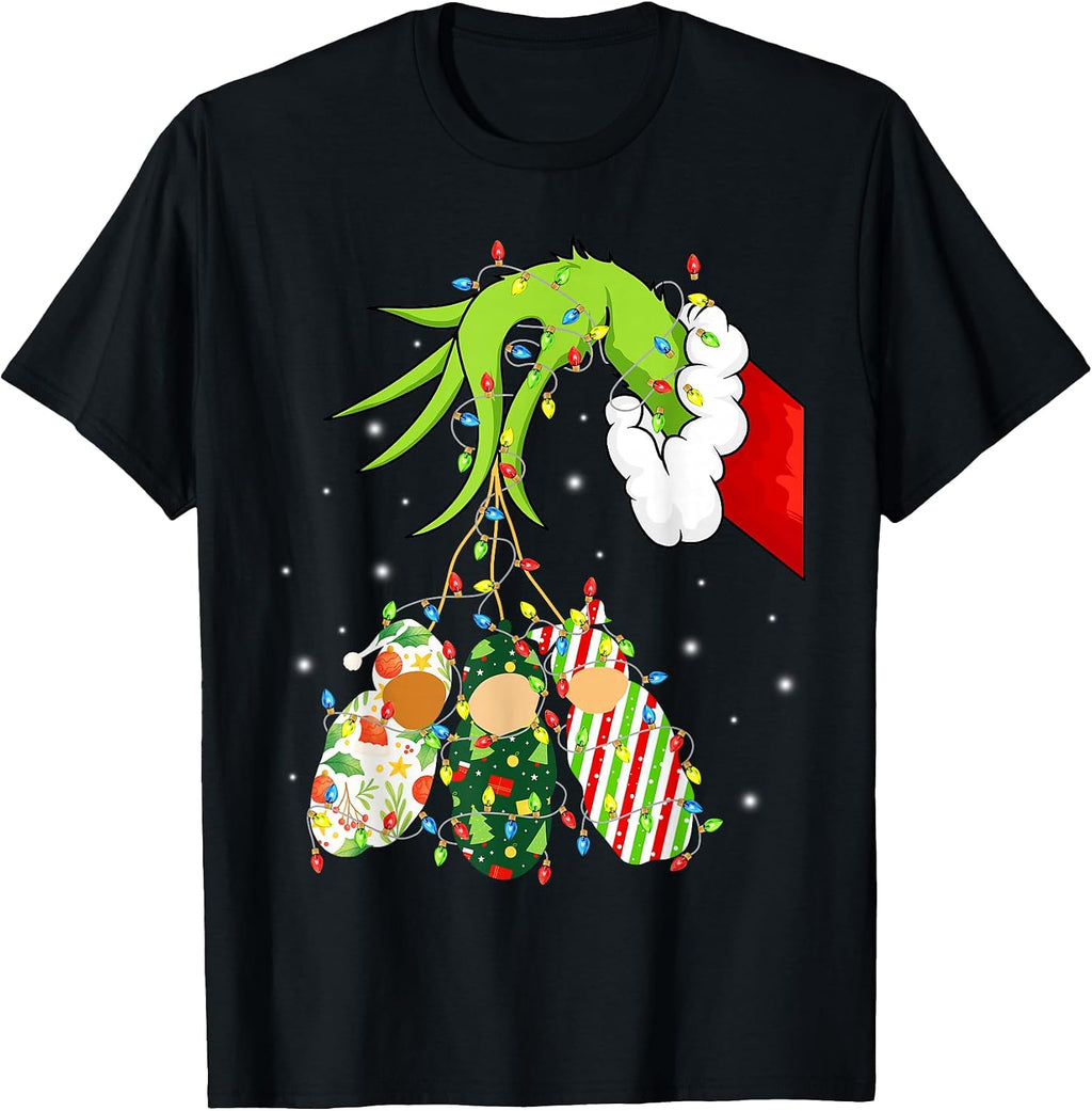 Labor and Delivery Nurse Merry Christmas Xmas Lights Holiday T-Shirt