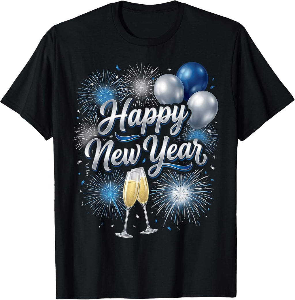 Happy New Year 2026 Family Matching New Year Eve Party NYE T-Shirt