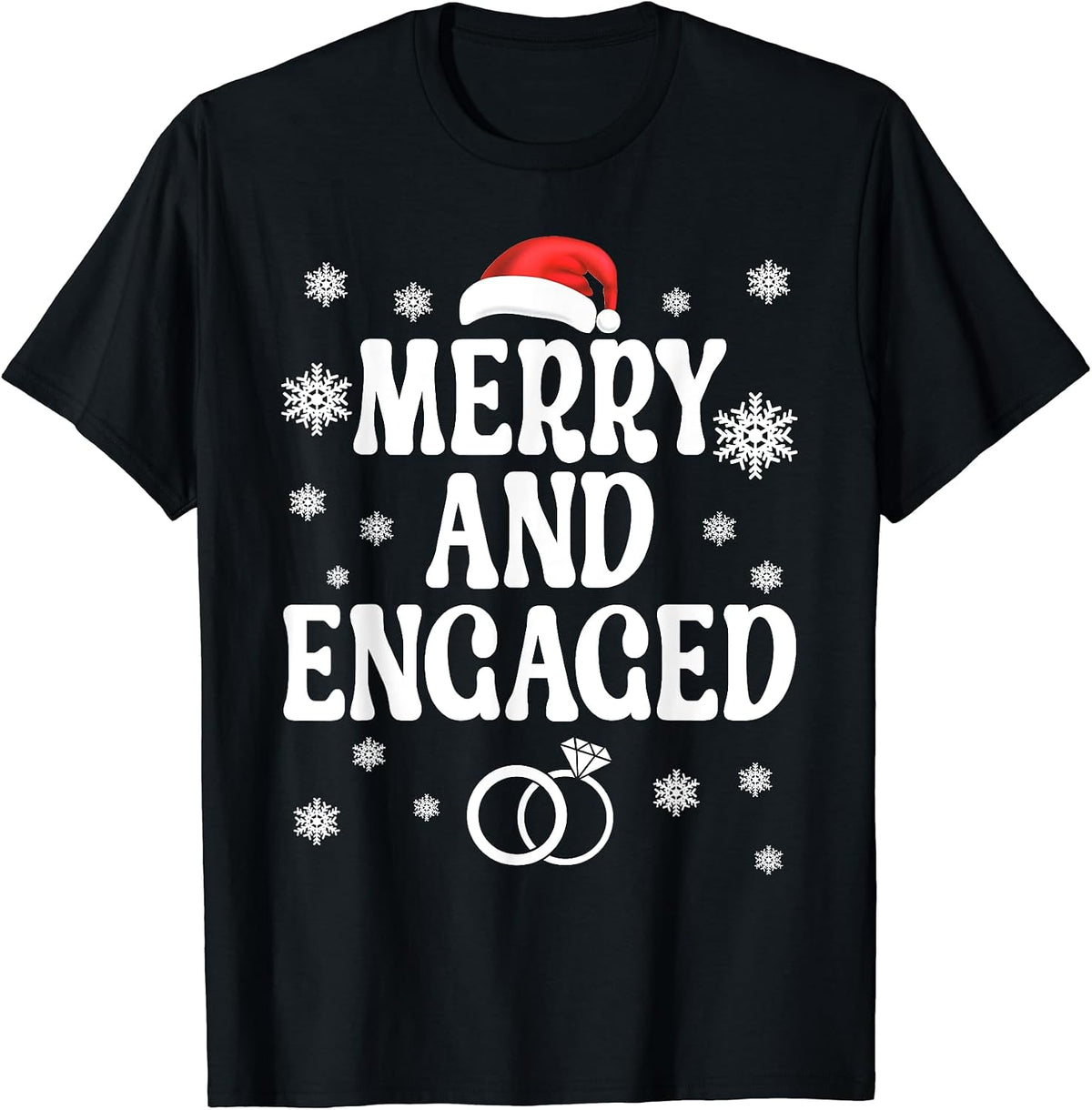 Engaged Couple Christmas PJ Tees