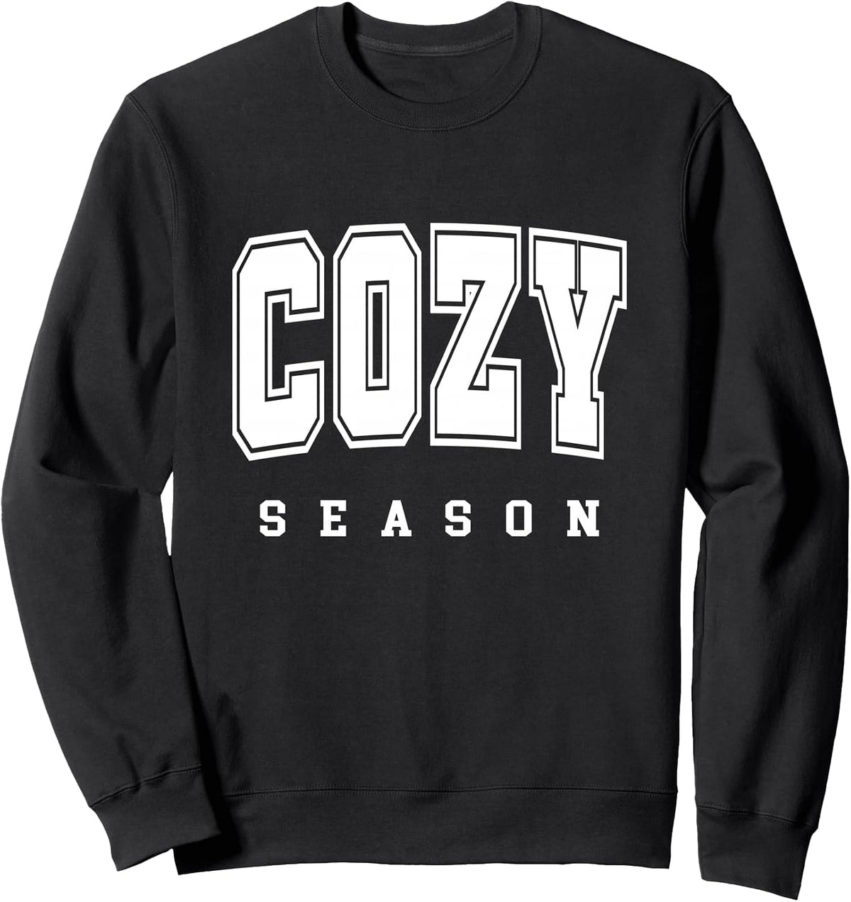Cozy Season Retro Groovy Autumn Fall Themed Gift Winter Sweatshirt