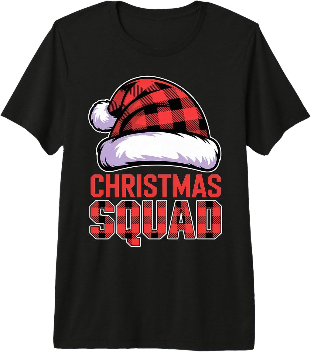 Christmas Squad Holiday Lovers Fun Festive Winter Apparel Premium Tri-Blend T-Shirt