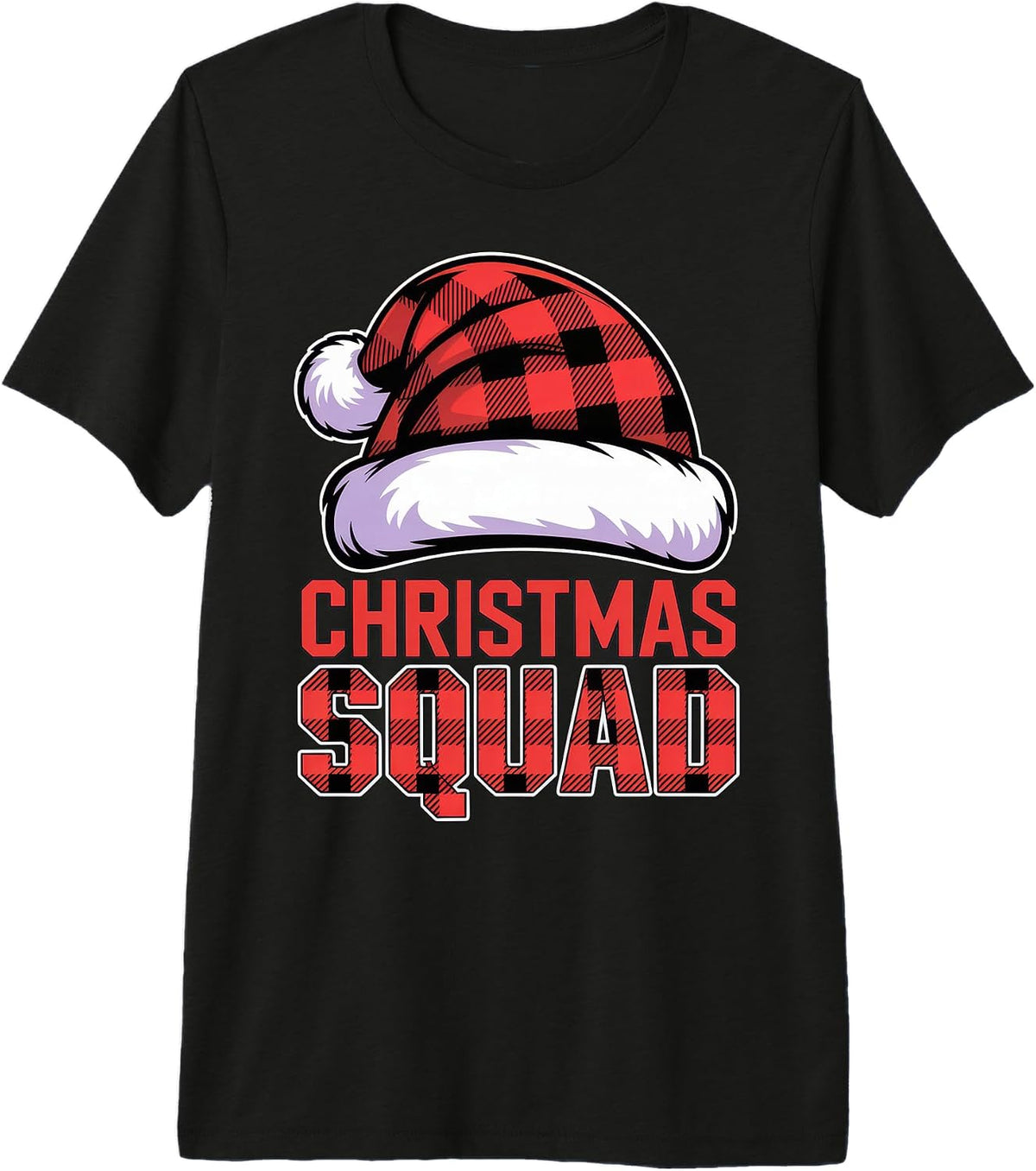 Christmas Squad Holiday Lovers Fun Festive Winter Apparel Premium Tri-Blend T-Shirt