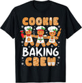 Cookie Baking Crew Christmas Funny Gingerbread Lovers Kids T-Shirt