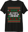 Christmas Profession Job Lineman Design