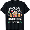 Cookie Baking Crew Christmas Holiday Bakers Snowy Fun T-Shirt