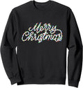 Merry Christmas Lights X-mas Decoration Fesitve Holiday Sweatshirt