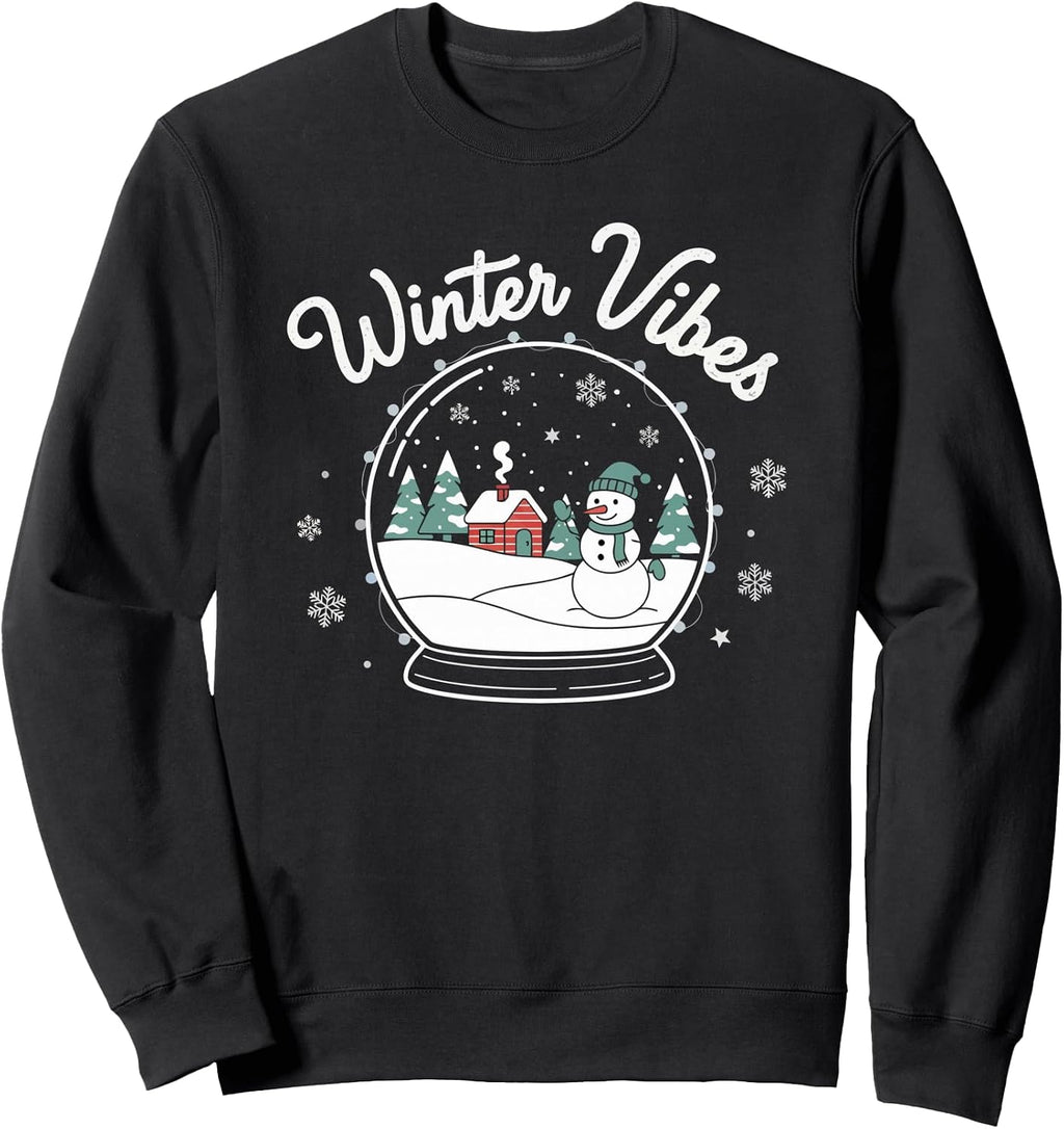 Winter Vibes Christmas Winter Sweatshirt