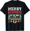 Women Announcing New Pregnant Christmas Pregnancy