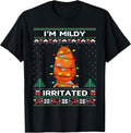 I'm Mildly Irritated Marcus The Worm Christmas Funny Meme T-Shirt