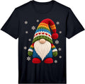 Christmas Gnome Knit Style Cute Gnome Knitted Look Gnomes Performance T-Shirt