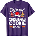 Official Christmas Cookie Baker Baking Crew Baked Team Xmas T-Shirt