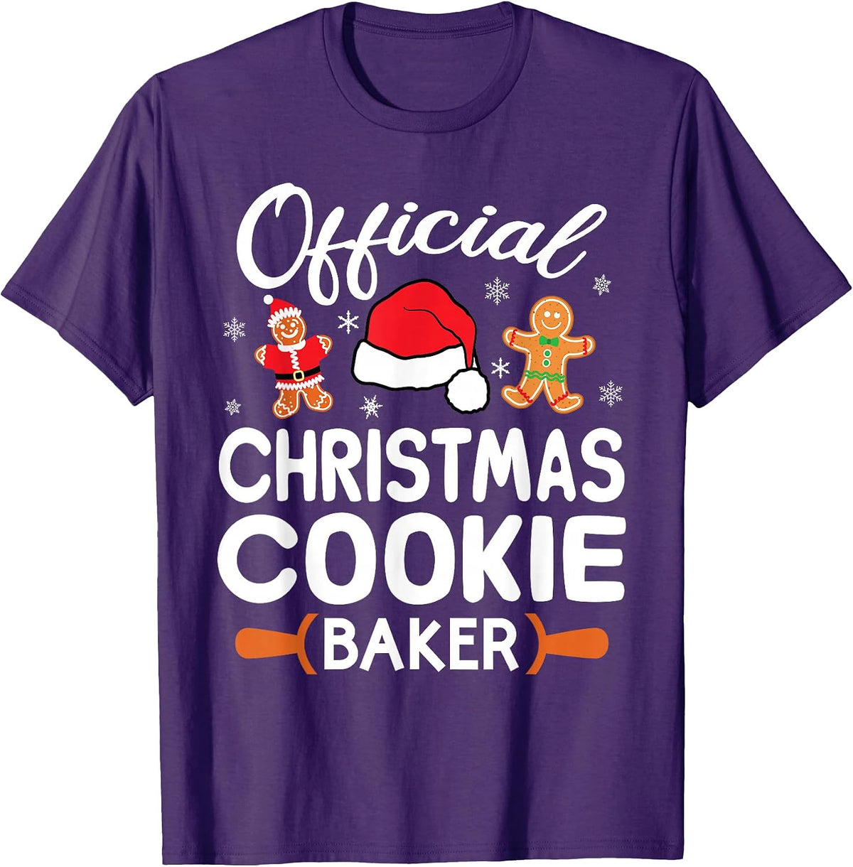 Official Christmas Cookie Baker Baking Crew Baked Team Xmas T-Shirt