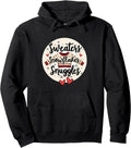 Winter Cozy Vibes Sweaters Snowflakes Snuggles Artwork Pullover Hoodie