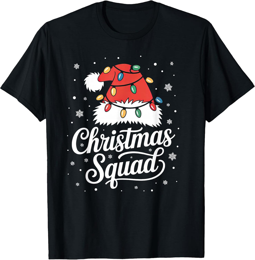 Christmas Squad Group Boys Girls Kids Adult Xmas T-Shirt
