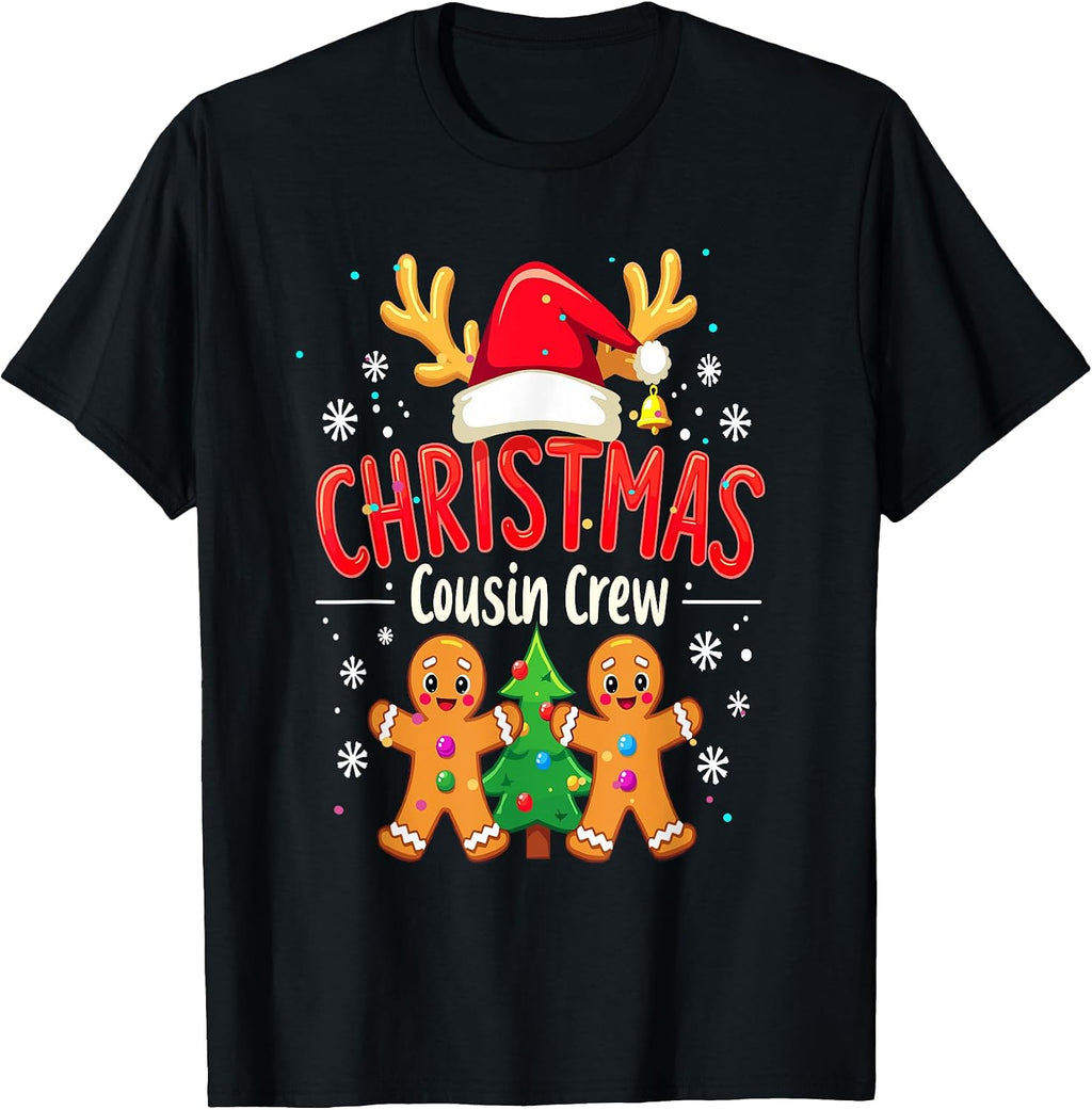 Christmas Cousin Crew Xmas Santa Merry Christmas 2024 T-Shirt